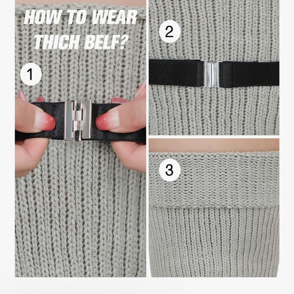 Women Thigh High Stockings Cable Knit Boot Socks Long Over the Knee Leg Warmers - Picture 5 of 9